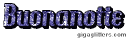 Buonanotte, GIF glitter 5