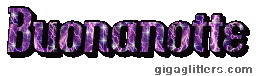 Buonanotte, GIF glitter 10