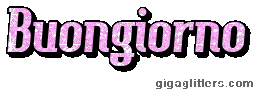 Buongiorno, GIF glitter 3