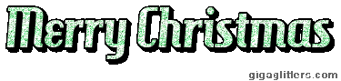 Merry Christmas glitter GIF 10