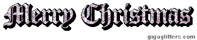 Merry Christmas glitter GIF 12