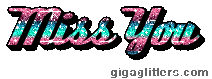 Miss You glitter GIF 5