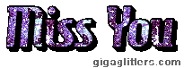 Miss You glitter GIF 7