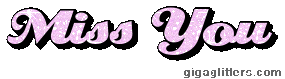 Miss You glitter GIF 10