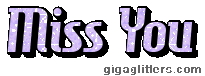 Miss You glitter GIF 11