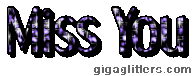 Miss You glitter GIF 12