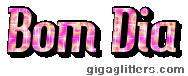 Bom Dia, GIF com brilho 3