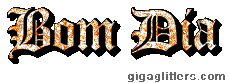 Bom Dia, GIF com brilho 12