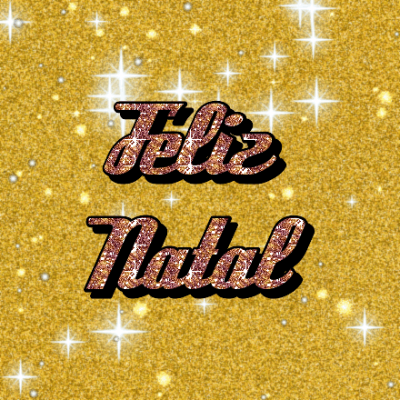 Feliz Natal, cartão com brilho 4