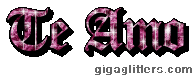Te Amo, GIF com brilho 2