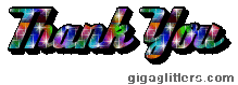 Thank You glitter GIF 8