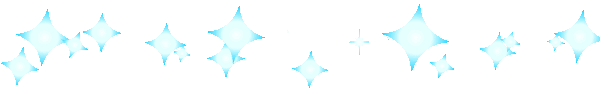 Aqua sparkle divider GIF