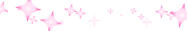 Pink sparkle divider GIF
