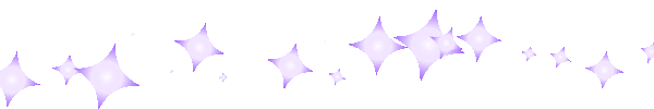 Purple sparkle divider GIF