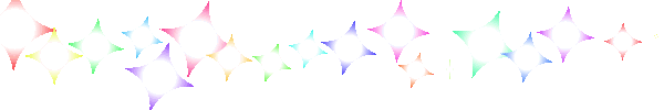 Rainbow sparkle divider GIF