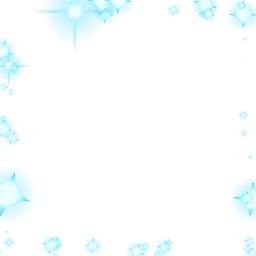 Aqua sparkle frame PNG, transparent