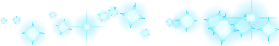 Aqua sparkle divider PNG, transparent