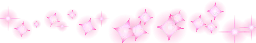 Pink sparkle divider PNG, transparent