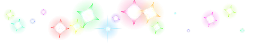 Rainbow sparkle divider PNG, transparent