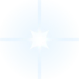 White star flare PNG, transparent